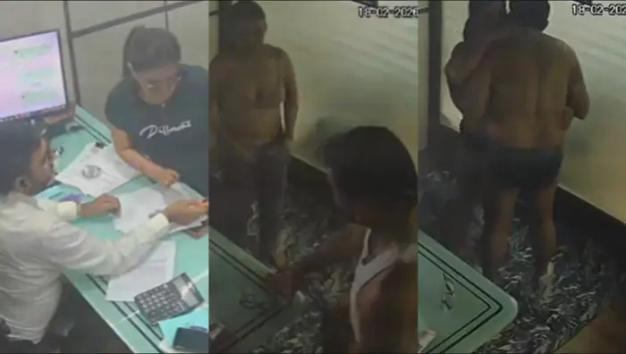 Desi Office Female Assisant Affair With Boos And CCTV Viral