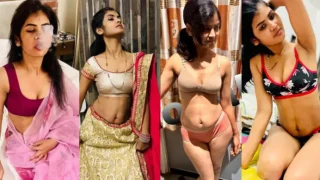 Indian Cute Sexy HouseWife Smoking Riding Viral